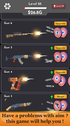 Idle Gun 3d: weapons simulator - Screenshot 2