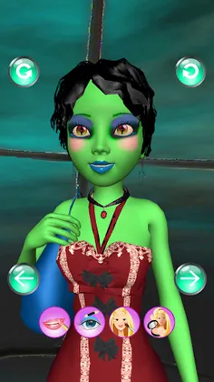 Halloween Makeup Salon - Screenshot 2