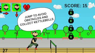 Kettlebells: Run & Jump - Screenshot 2