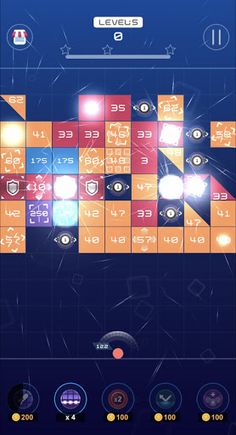 Bricks Breaker Origin - Screenshot 2