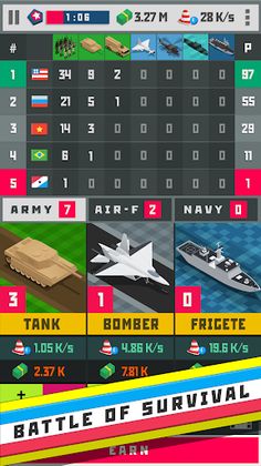 World war: idle clicker - Screenshot 2