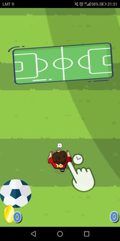 Unstoppable Soccer Striker - Screenshot 1