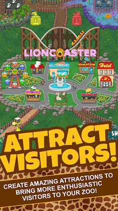 Idle Tap Zoo: Tap, Build & Upg - Screenshot 1