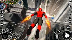 Rope Fighting Spider City War - Screenshot 3