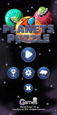 Planets Puzzle - Screenshot 1