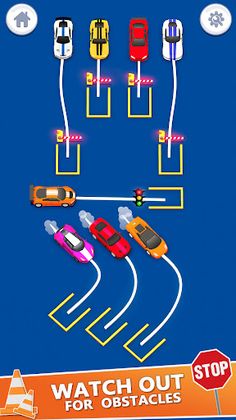 Parking Order Car Parking Game - Screenshot 4
