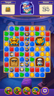 Spooky Suites: Match-3 Game - Screenshot 1