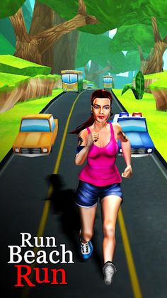 Beach Runner – Running Games - Screenshot 1