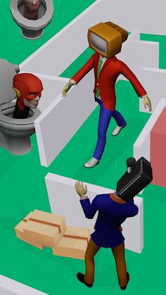 Skibi VS Camera: Hide N Seek - Screenshot 2