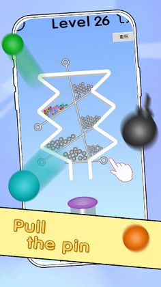 Pull Pin PUZ - Screenshot 1