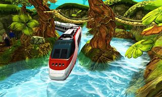 Water Surfer Bullet Train Game - Screenshot 1