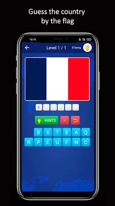 Flags QUIZ.  Guess the country - Screenshot 1