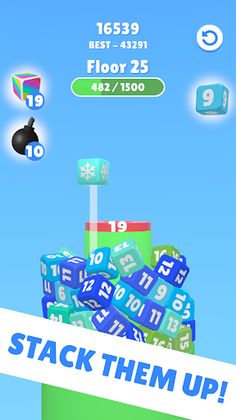 Tower Cube Drop - Screenshot 3