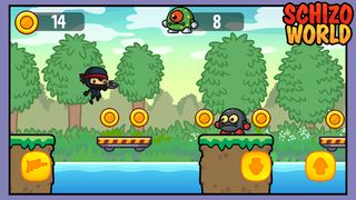 Schizo World-Running Game - Screenshot 1