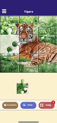Tiger Love Puzzle - Screenshot 1