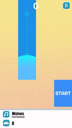 Frost Diamond Music Tiles Game - Screenshot 2