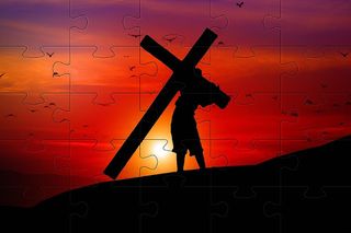 God Jesus Christ jigsaw puzzle - Screenshot 2