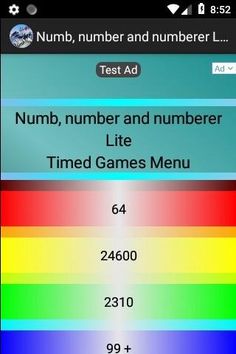 Numb, number & numberer Lite - Screenshot 4