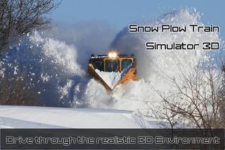 Snow Plowing Train 3D - Screenshot 1