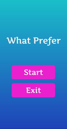 What Prefer - Screenshot 1