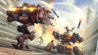 Robots Vs Aliens Death Match - Screenshot 1