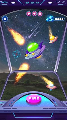 AR Spaceship Shooting Games - Screenshot 2