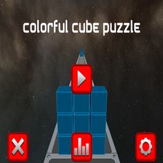 Colorful Cube Puzzle - Screenshot 1
