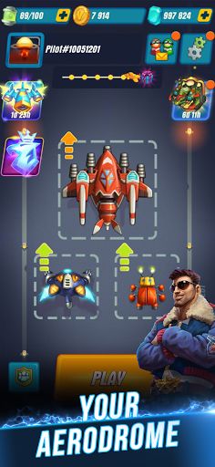 HAWK: Airplane Space games - Screenshot 2