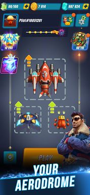 HAWK: Airplane Space games - Screenshot 2