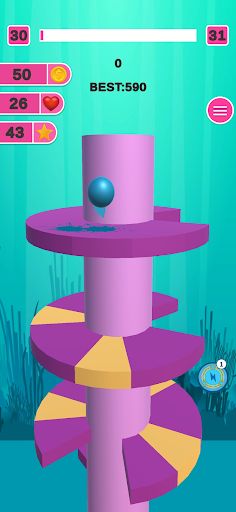 Jump and slide ball - Screenshot 4