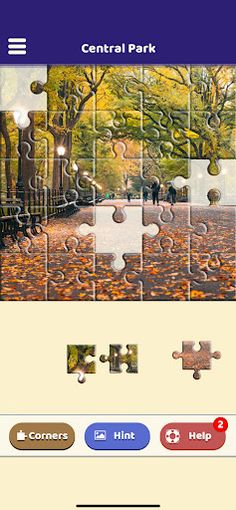 Central Park Love Puzzle - Screenshot 3