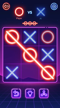 Tic Tac Toe 2 Player: XOXO - Screenshot 1