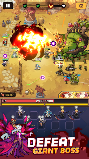 Pixel Defenders: Merge TD Game - Screenshot 3