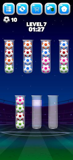 Ball Sort Soccer - Screenshot 4