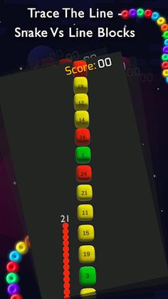 Trace Line - Snake Vs Line Blo - Screenshot 2