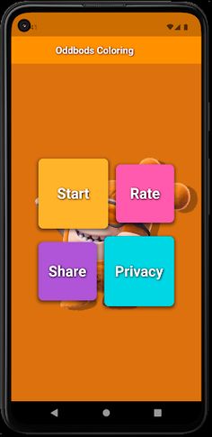 Oddbods Coloring Book Game - Screenshot 1