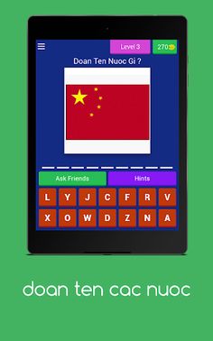 đoán tên các nước - Screenshot 2