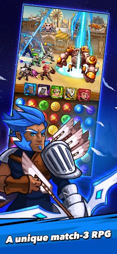 Stone Breaker: Match-3 RPG - Screenshot 1