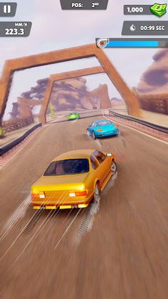 Vertical Race 3D - Car Racing - Screenshot 3