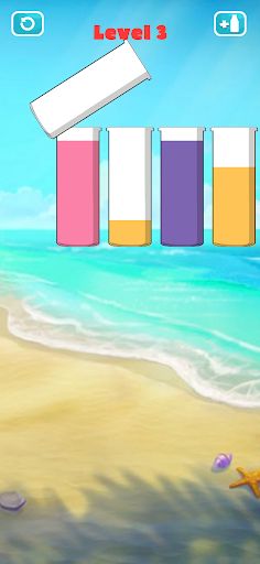 Water Sort Beach Edition - Screenshot 4