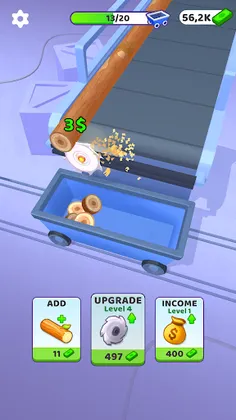 Idle Cutter: Wood Slice - Screenshot 3