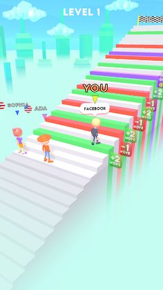 Text Race 3D - Screenshot 1