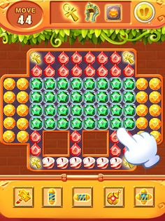 Pyramid Collapse Diamond Puzzl - Screenshot 1