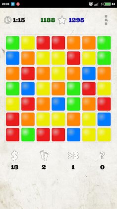 Three in a row (Match3). Train - Screenshot 1