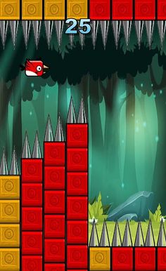 Flying Color Bird - Screenshot 2