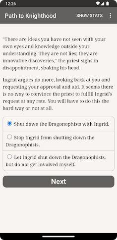 Path to Knighthood - Screenshot 3