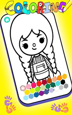 Toca Boca Mod Coloring Book - Screenshot 1
