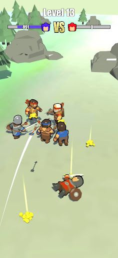 War Clash:Tiny Merge Master - Screenshot 1