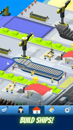 Shipbuilder Tycoon Port Empire - Screenshot 1