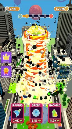 Idle Tornado - Screenshot 1